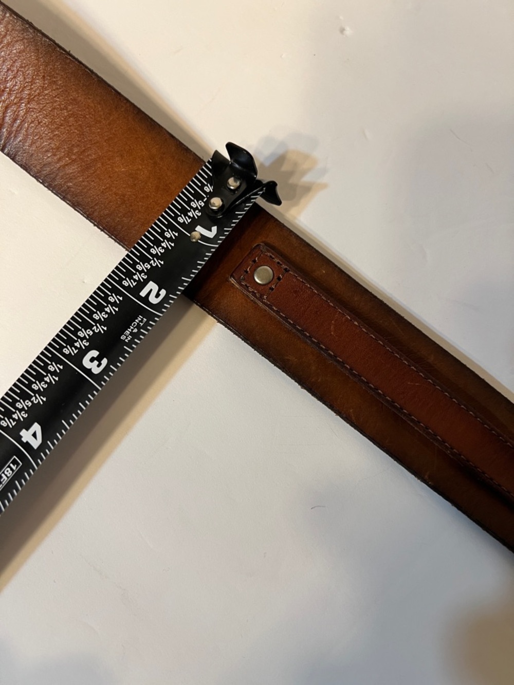 American Eagle Outfitters Womens Leather Belt Brown Size Small - Picture 8 of 12